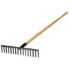 A.M. Leonard Straight Rake With Ash Handle – 16.5 Inches Wide (16 Teeth) -Gardening Tools Shop 310PxolX1NL