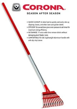 Corona RK Fixed Tine Rake -Gardening Tools Shop 415A0TPGD8L
