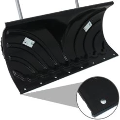 CASL Brands Snow Shovel With Wheels For Driveway – 6-Inch Polypropylene Wheels And Adjustable Aluminum Handle – 26-Inch Blade -Gardening Tools Shop 61Xh0GHBdRL