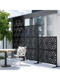Veradek 2-Panel Privacy Screen Set, Star -Gardening Tools Shop 8599214 08v