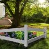 Split Rail Corner Vinyl Fence -Gardening Tools Shop 8599774 01V tif