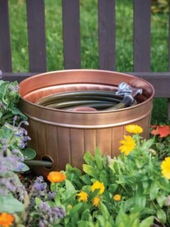 Classic Copper Hose Pot -Gardening Tools Shop 8600238 0057