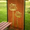 Queen Anne's Lace Corten Steel Screen -Gardening Tools Shop 8609526 0515 tif