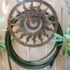 Rustic Sun Wall-Mount Garden Hose Hanger -Gardening Tools Shop 8611025 9611 tif