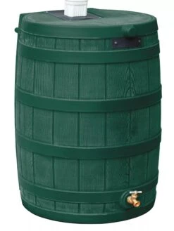 Rain Wizard 50 Gallon Rain Barrel -Gardening Tools Shop 8612311 02V jpg