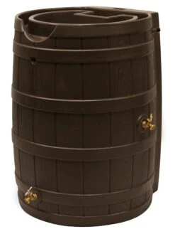 Gardening Tools Shop -Gardening Tools Shop 8612313 02v rain wizard 65 gallon rain barrel oak