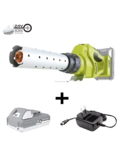 Sun Joe® 24-Volt 2.0Ah Cordless Elec. 1292-Degree Fire Starter, For Charcoal Grills -Gardening Tools Shop 8612520 02v