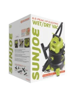 Sun Joe® 8-Gal 1200W 6.5 Pk HP Wet/Dry Shop Vac, HEPA,w/Cleaning Attachments -Gardening Tools Shop 8612522 01v