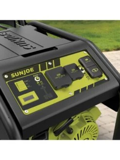 Sun Joe® 4,100/3,300-Running Watt Propane Powered Portable Generator W/24VBattery Starter -Gardening Tools Shop 8612525 04v