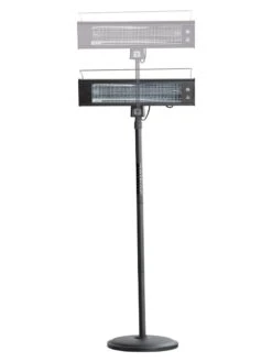 Sun Joe® 1500W Elec. Infrared OD Patio Heater, Adjust Ht. Range, W/Wall Bracket & Cover -Gardening Tools Shop 8612532 05v
