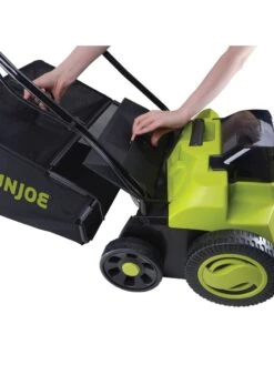 Sun Joe® 48V ION+ Cordless 15-Inch 5-Position Walk-Behind Lawn Dethatcher -Gardening Tools Shop 8612541 05v