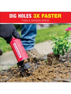 Rotoshovel Battery-Operated Garden Auger -Gardening Tools Shop 8612719 05v