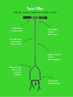 Yard Butler® Twist Tiller -Gardening Tools Shop 8613177 02v