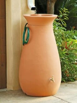 Rainwater Urn, 65 Gallon -Gardening Tools Shop GS37517 02 tif