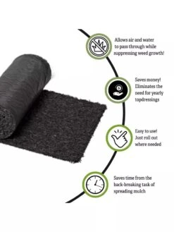 Recycled Rubber Walkway, 2' X 8' -Gardening Tools Shop Rubber walkway 1